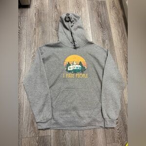 Jerzees NuBlend Gray Sweatshirt